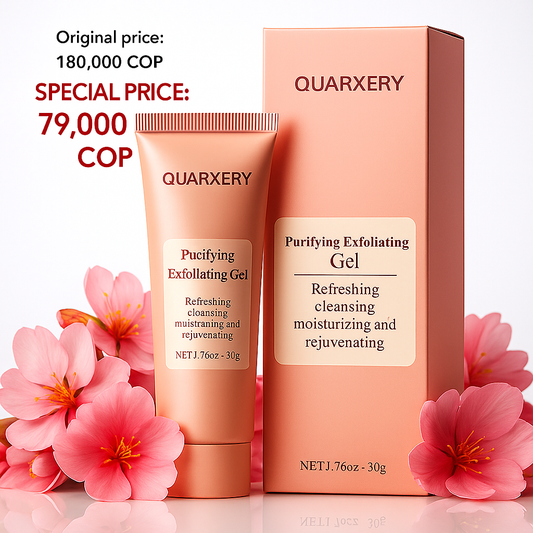 Quarxery™ Gel Exfoliante — Renovación Total en Cada Aplicación✨🌿