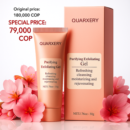 Quarxery™ Gel Exfoliante — Renovación Total en Cada Aplicación✨🌿